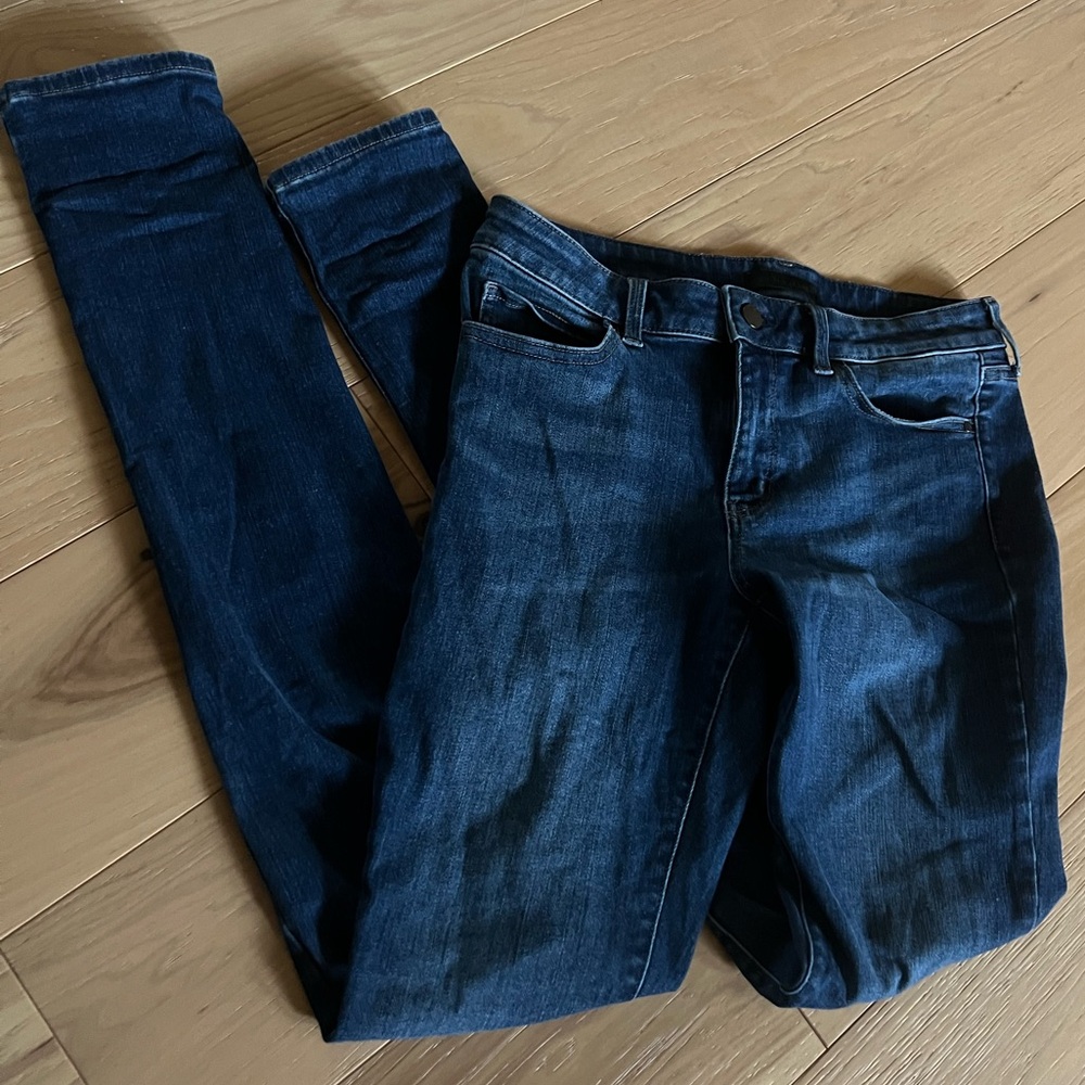 Uniqlo Blue Skinny Jeans Classic Fit